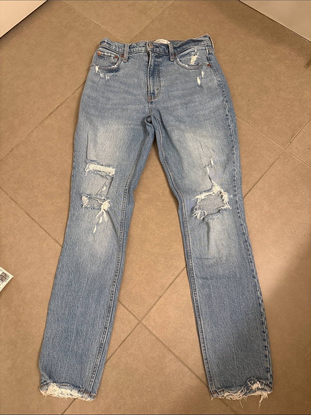 Abercrombie & Fitch The Skinny High Rise 4L